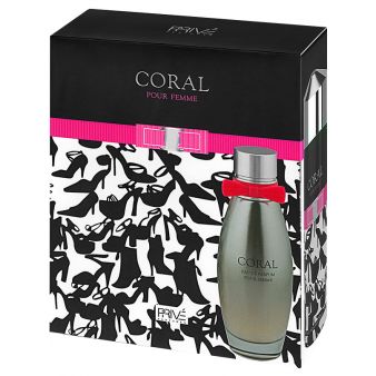 Набор Coral набор 95/175 мл., Prive Parfum